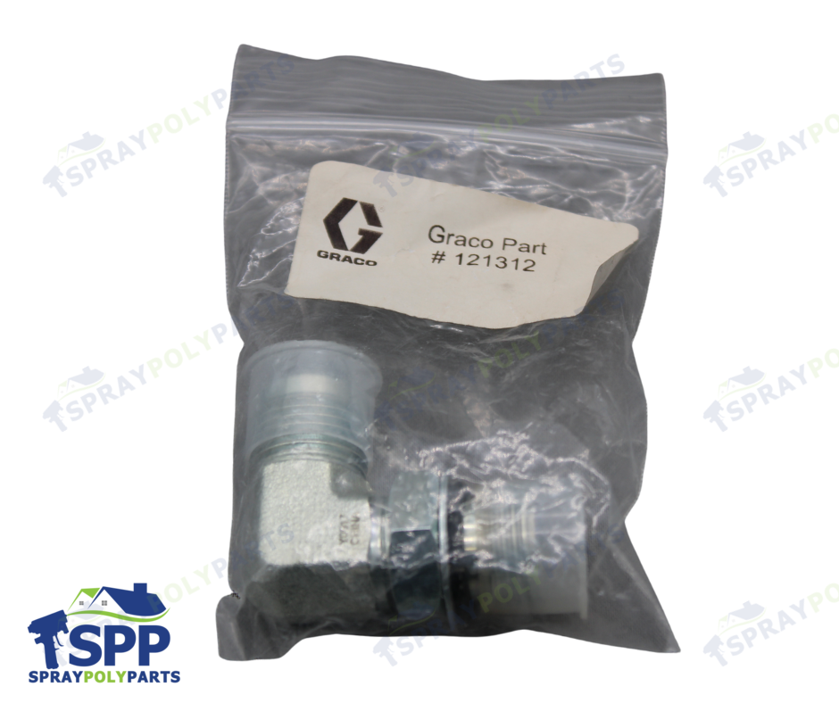 GRACO SAE X JIC ELBOW FITTING (121312)