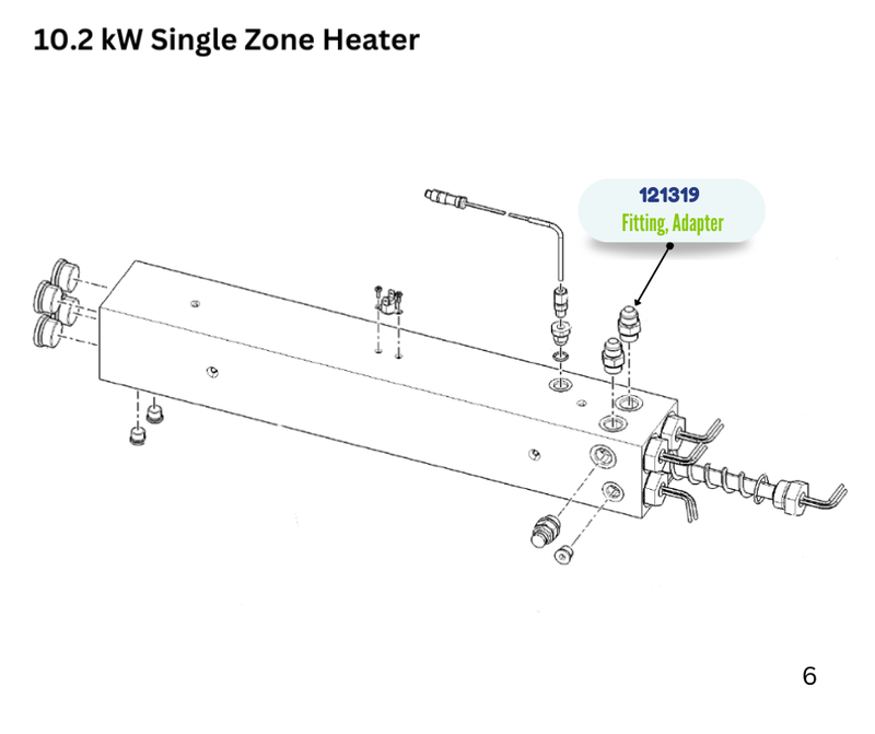 1/2NPT X 1/2JIC ADAPTER FITTING (121319)