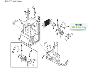 9/16SAE X 1/2JIC MA ELB FITTING (121321)