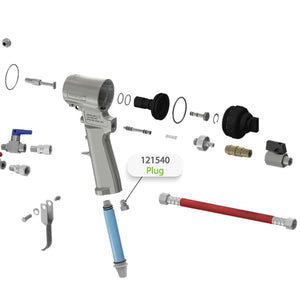 Plug for Graco Fusion CS Spray Gun (121540)