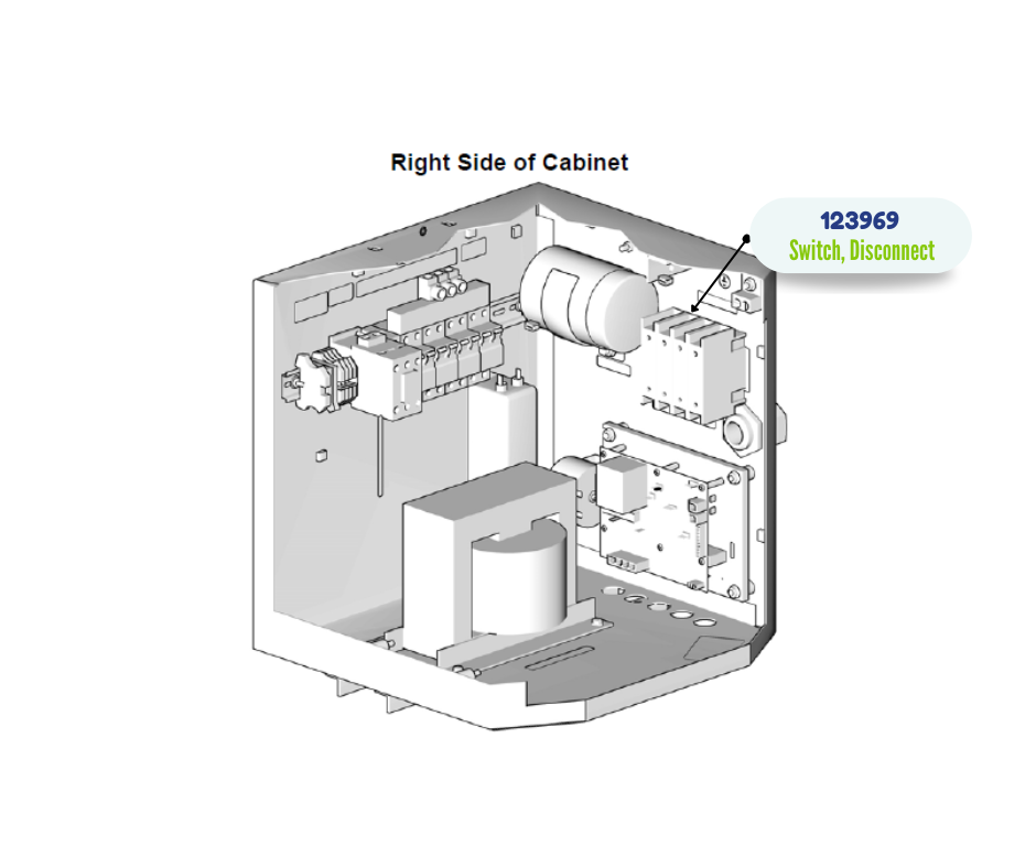 100A (E30/) DISCONNECT SWITCH (123969)