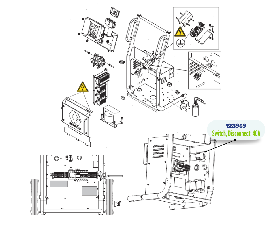 100A (E30/) DISCONNECT SWITCH (123969)