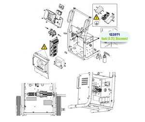 OPERATOR DISCONNECT KNOB (123971)