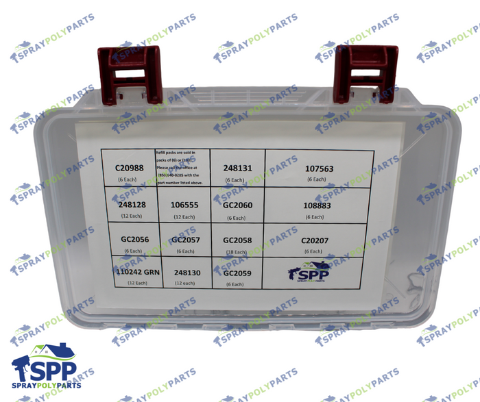 SPP Complete ORing Kit for Probler P2 Gun (SPP-PR2-KIT) – Spray Foam Parts