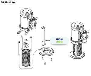 GRACO SCREW, CAP,SH 632X.25LG ;SST ( 124781)