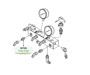 JIC5 X SAEORB STRAIGHT FITTING (127130)