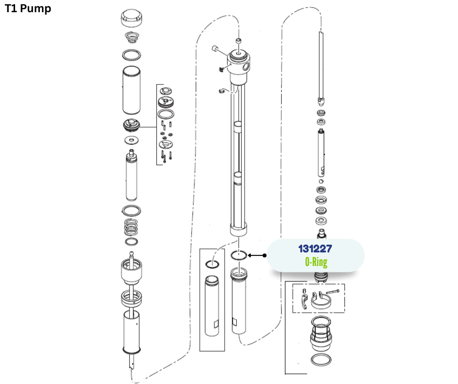 GRACO VITON ORING; (131227)