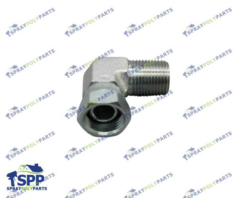 FITTING, SWIVEL, UNION 90 DEG, 1/2 NPT X 1/2 NPSM  (155470)