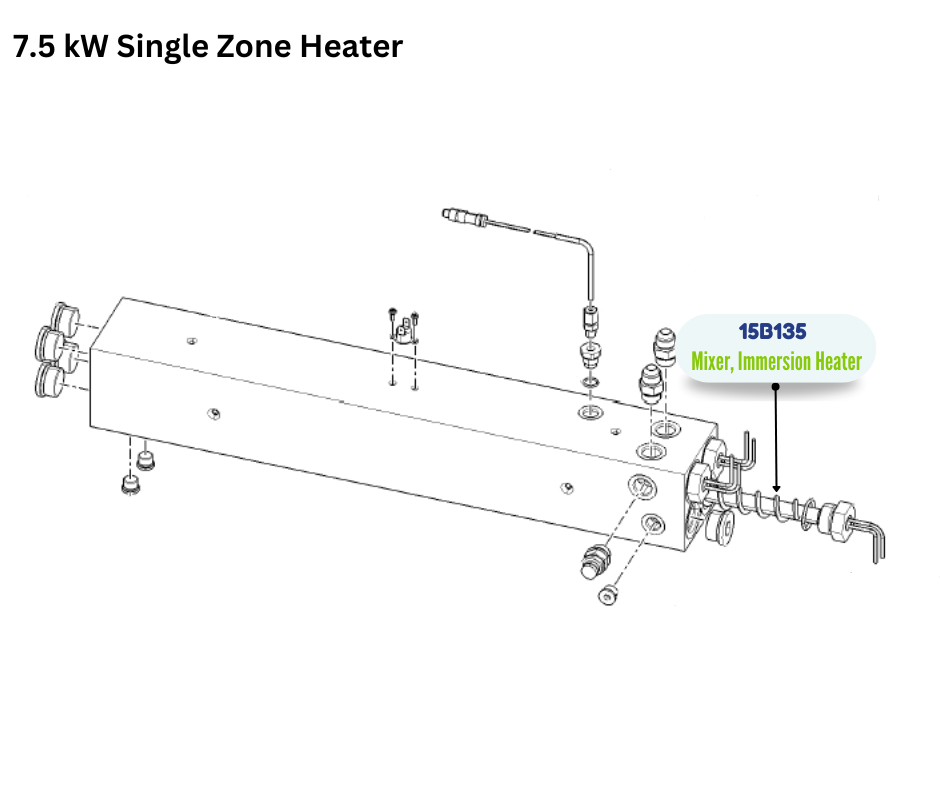 IMMERSION HEATER MIXER (15B135)