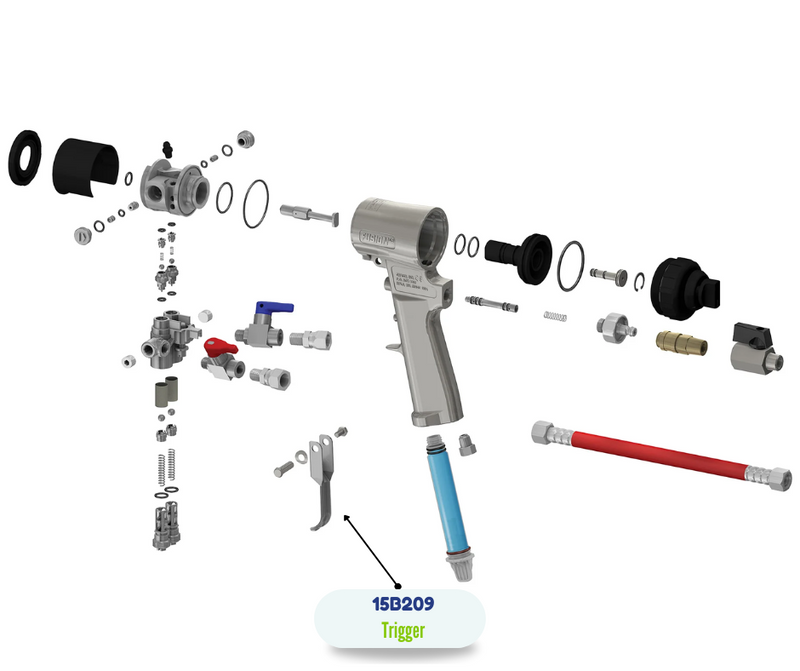 TRIGGER, GUN (15B209)