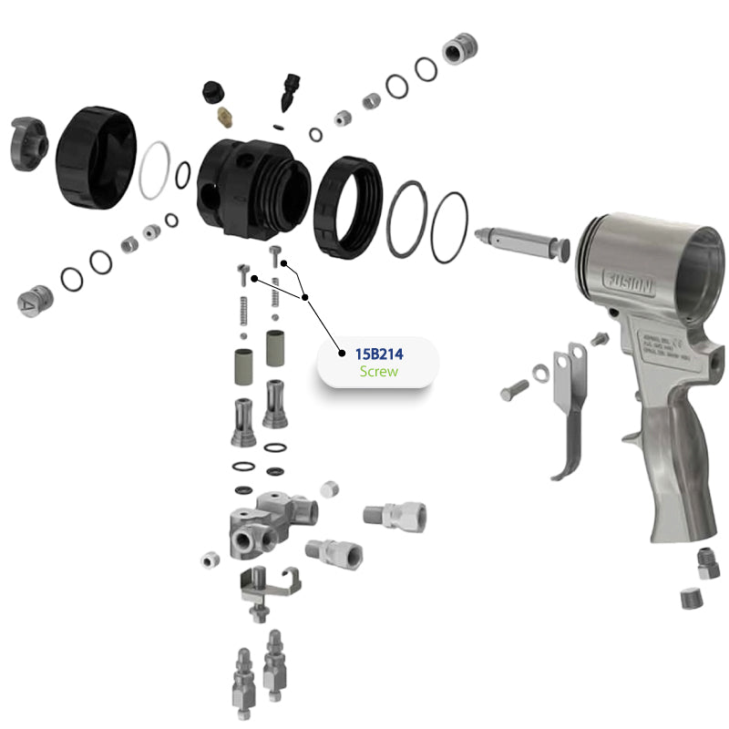 SCREW,RETAINING SPRING (15B214)