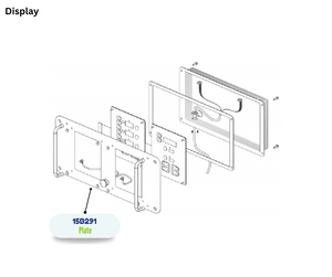 MACH DISPLAY PLATE (15B291)