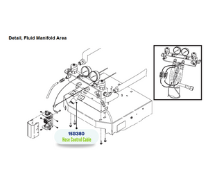CONTROL HOSE CABLE (15B380)
