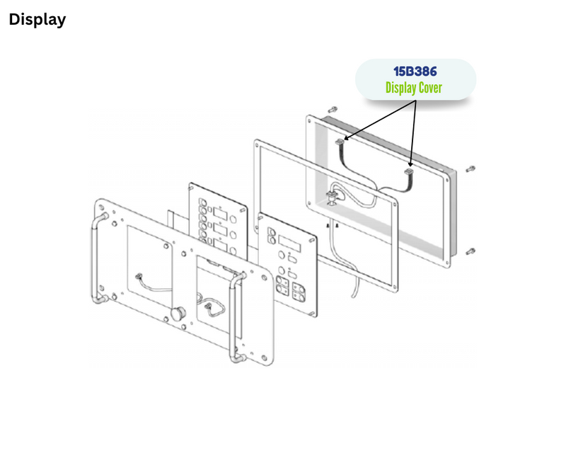 MACH DISPLAY WIRE HARNESS (15B386)