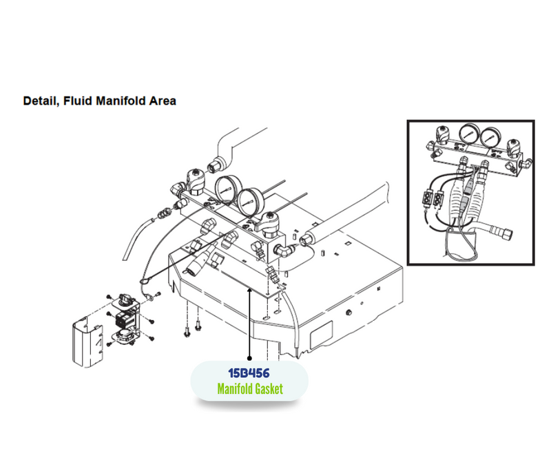 MANIFOLD GASKET (15B456)