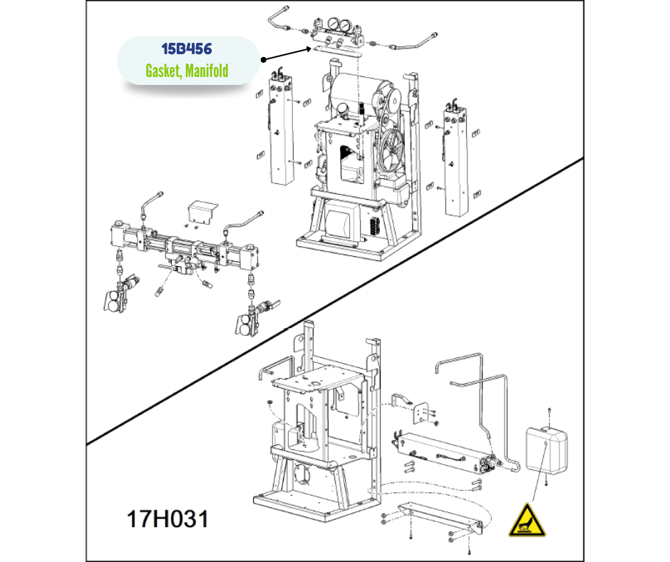 MANIFOLD GASKET (15B456)