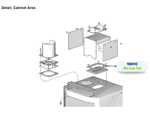 WIRE WAY PLATE COVER (15B510)