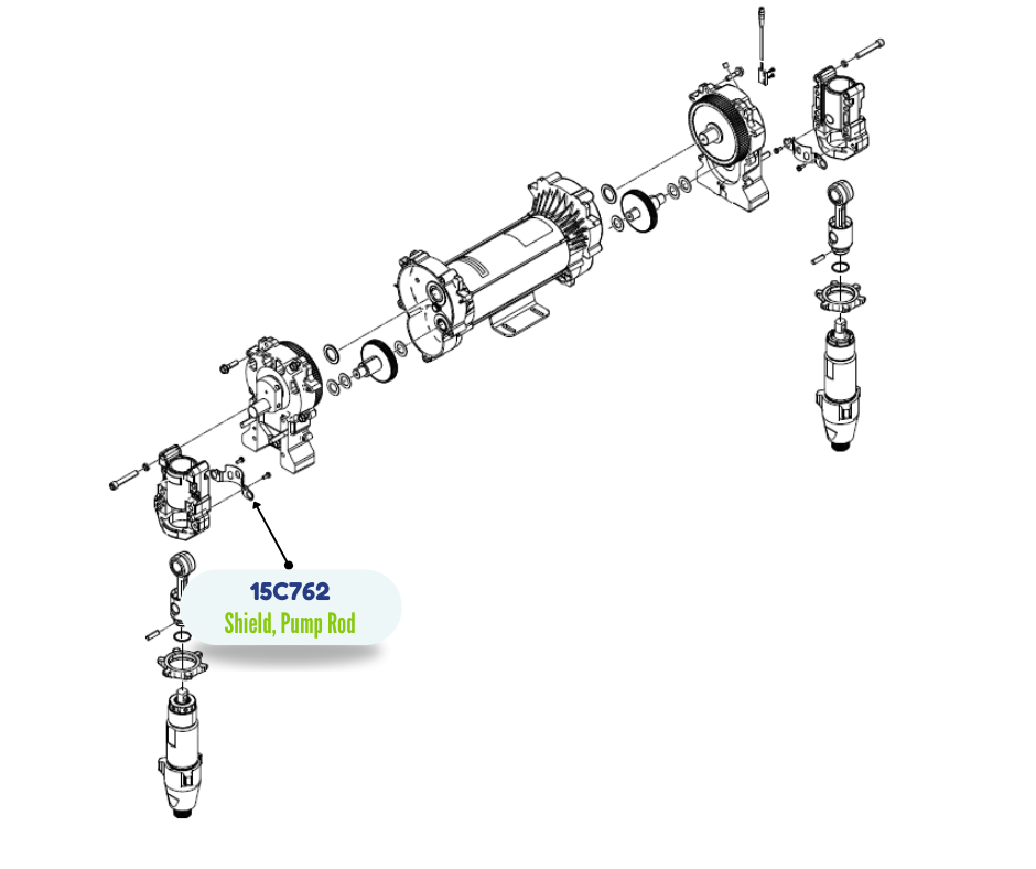 GRACO PUMP ROD SHIELD (15C762)