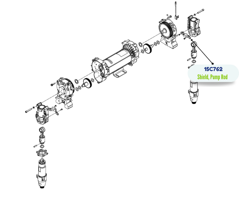 GRACO PUMP ROD SHIELD (15C762)