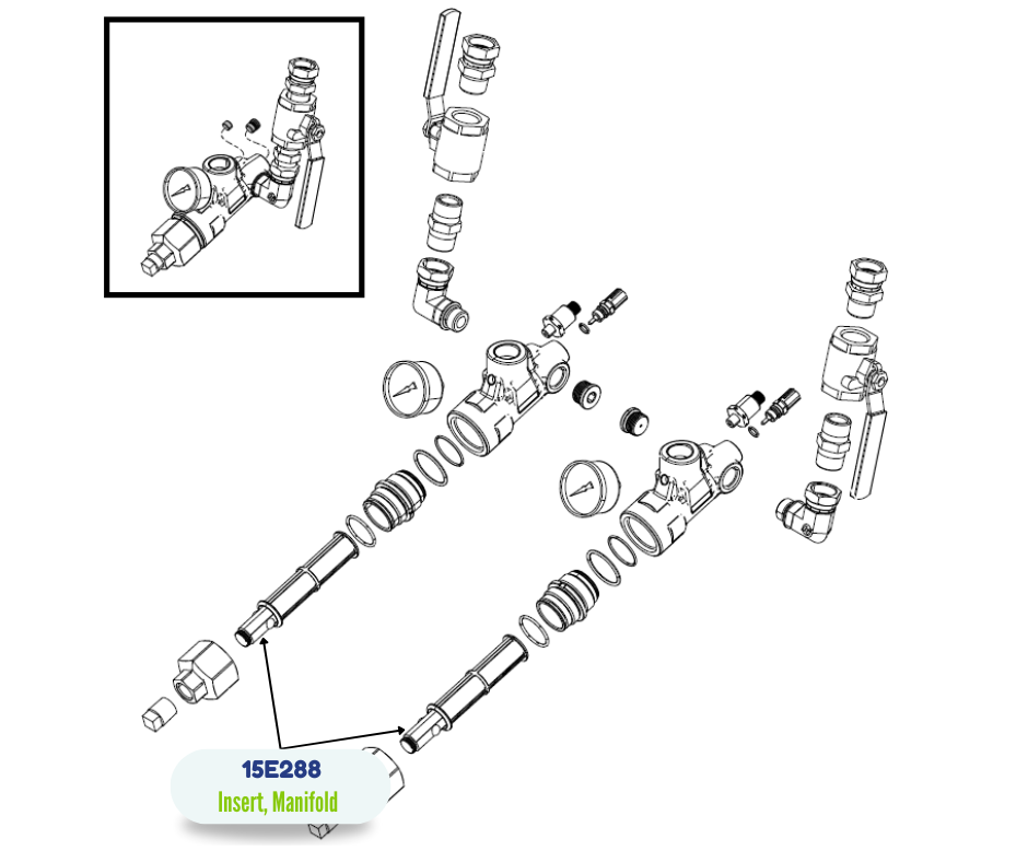 MANIFOLD INSERT (15E288)