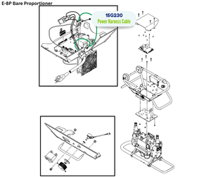 GRACO POWER HARNESS CABLE (15G230)