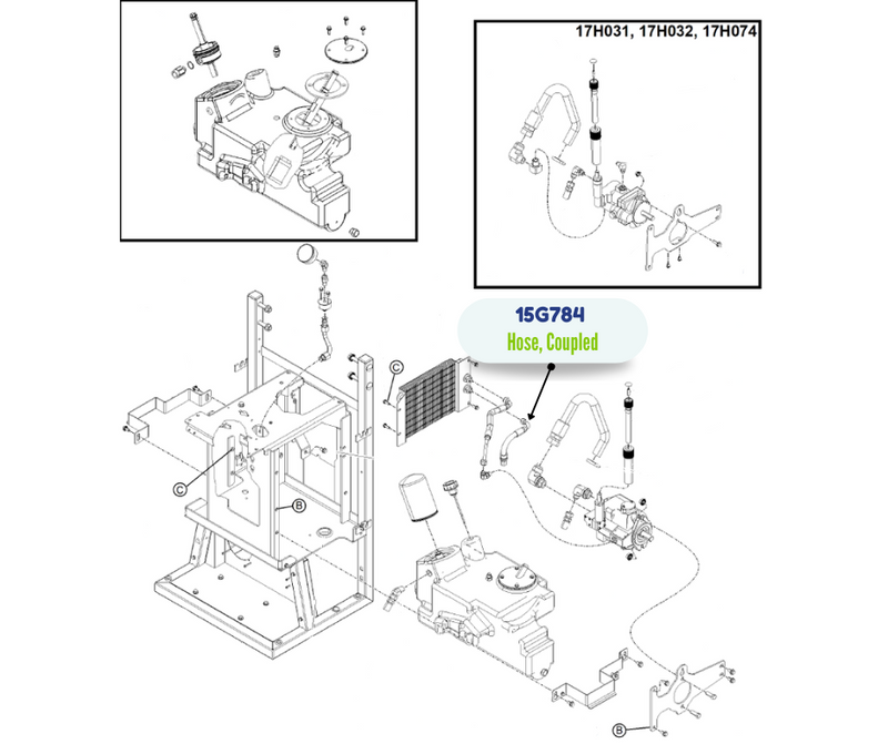 COUPLED HOSE (15G784)