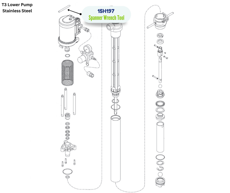 GRACO SPANNER WRENCH (15H197)