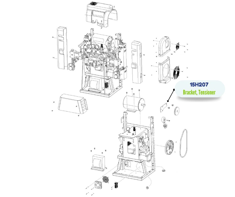 TENSIONER BRACKET (15H207)
