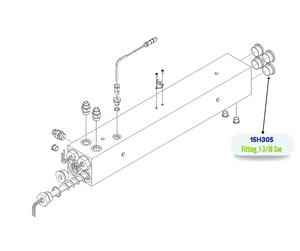 GRACO HOLLOW HEX PLUG FITTING (15H305)
