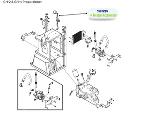 1/4 NPT PRESSURE ACCUMULATOR (15H524)