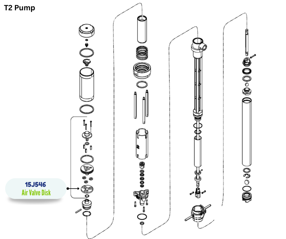 GRACO LOWER DISK VALVE;T2(15J546)