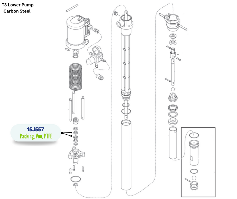 GRACO VEE PACKING (15J557)