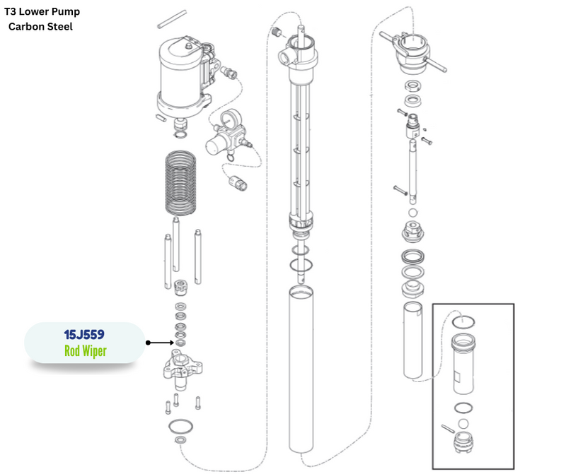 GRACO ROD WIPER (15J559)
