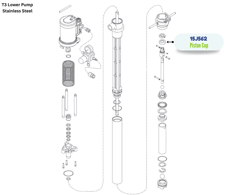 GRACO PISTON CUP PACKING (15J562)