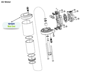 GRACO TOP  MOTOR COVER 2.5 (15M291)