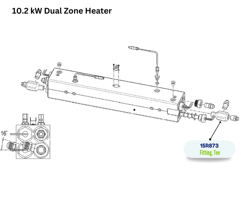 1/2 MXFXF TEE FITTING (15R873)