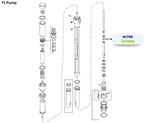 GRACO PACKING CUP;T1(161788)