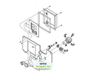 STELL REGULATOR NUT (16F810)