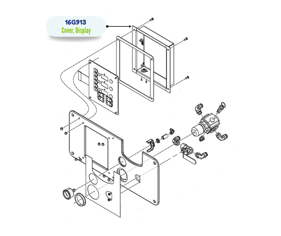 DISPLAY COVER (16G913)