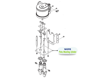 CYLINDER MOUNTING PLATE (16G915)