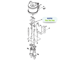 PUMP YOKE PLATE (16G916)