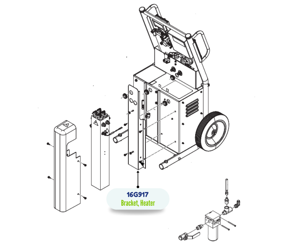 HEATER BRACKET (16G917)