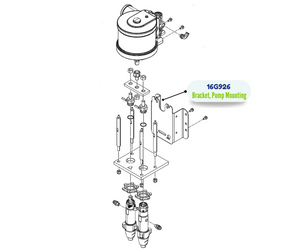PUMP MOUNTING BRACKET (16G926)