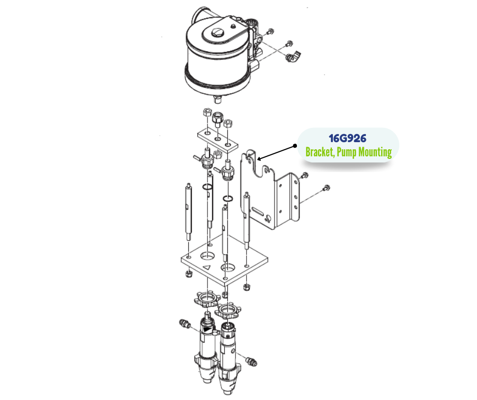 PUMP MOUNTING BRACKET (16G926)