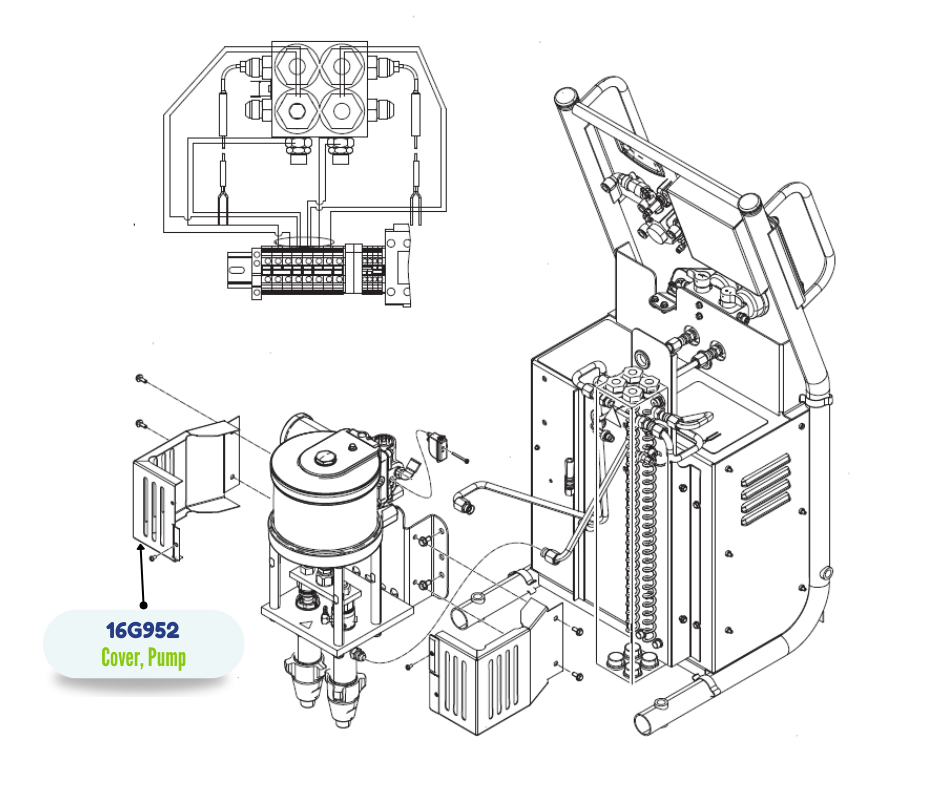 PUMP COVER (16G952)