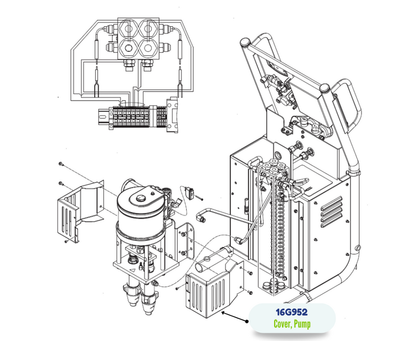 PUMP COVER (16G952)