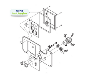 DISPLAY COVER GASKET (16G958)
