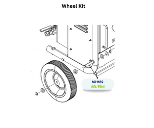 WHEEL AXLE (16H182)