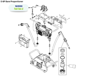 GRACO FLUID TUBE, E8P (16H530)