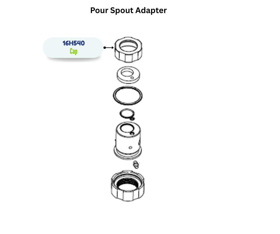GRACO POUR SPOUT CAP (16H540)